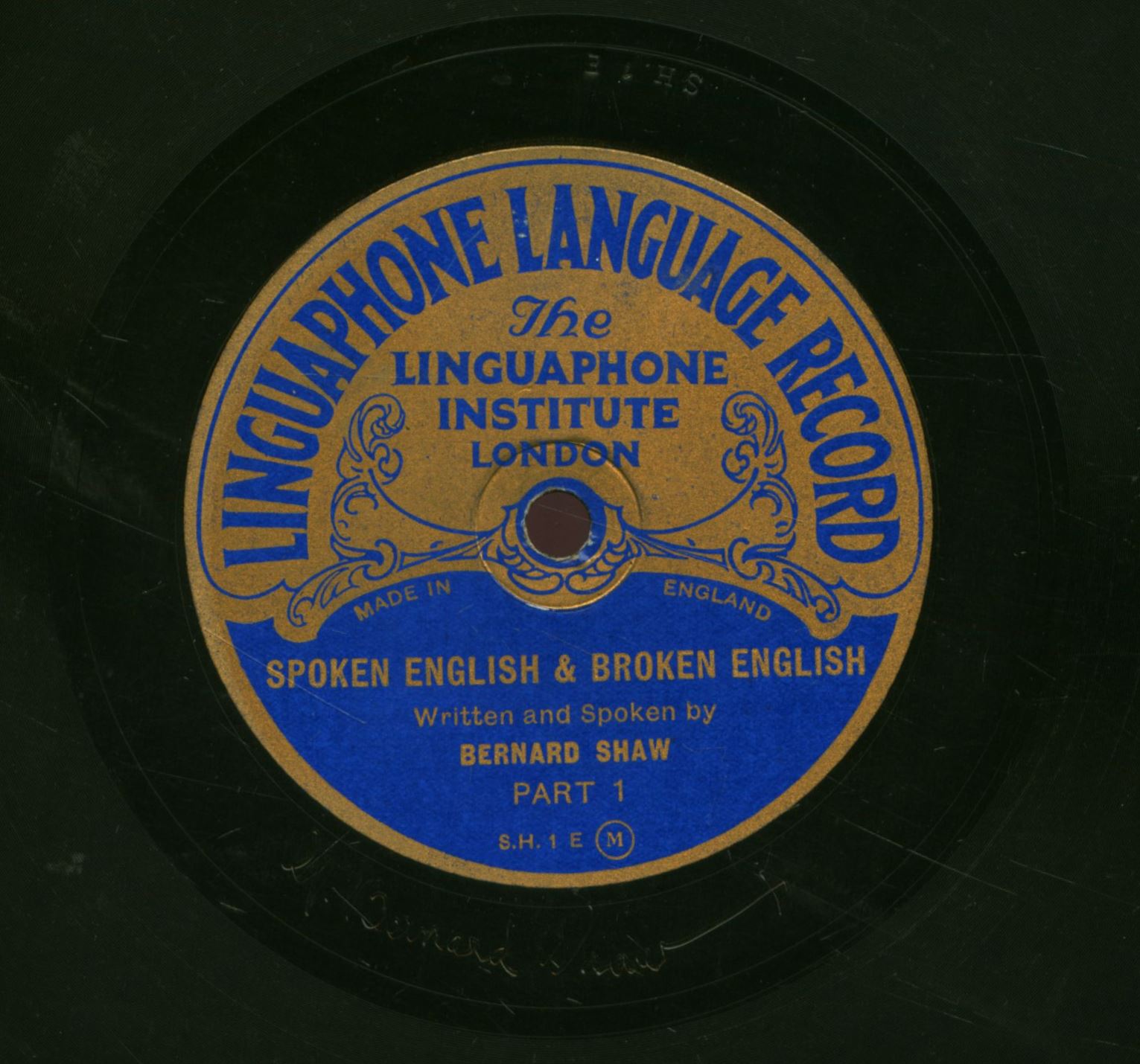Spoken english & broken english [Hangfelvétel]